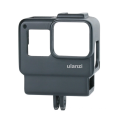 2020 Ulanzi V2 Vlog Frame Case Action Camera Case shell Black with Cold Shoe Mount for GoPro Hero 7 6 5/ External Microphone